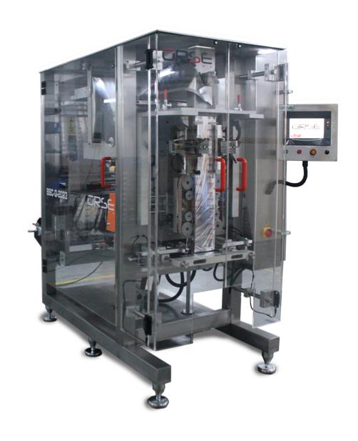 PRO-Q 2023 MACHINE DE QUATRO ENSACHEUSE VERTICAL AUTOMATIQUE + SYSTEM DOSAGE A VOLUMETRIQUE (20-2500 gr.)